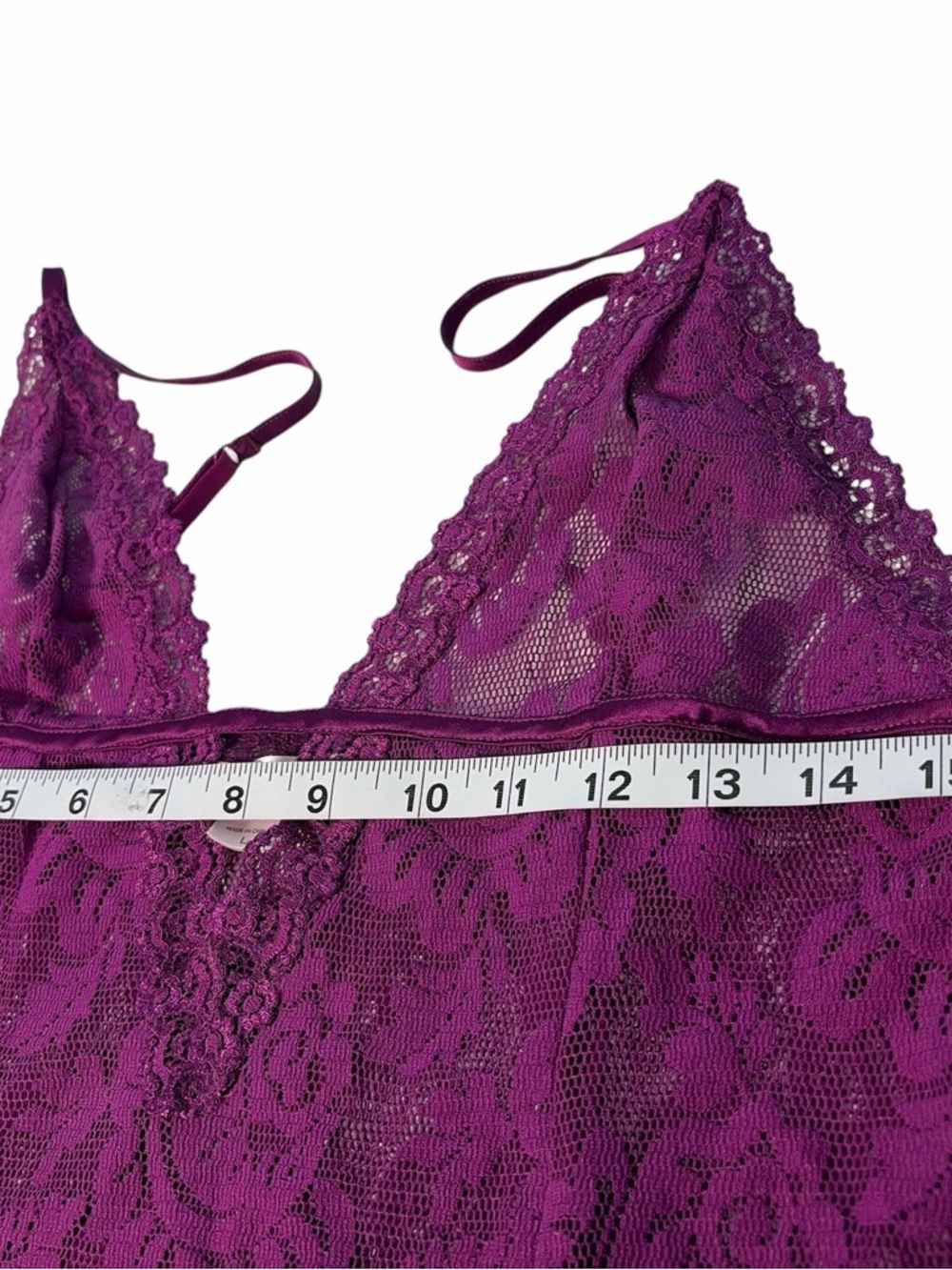 Seductivewear by Cinema & Victoria Secret Baby-dolls Pink/ Purple Women's Sz L - Picture 16 of 16